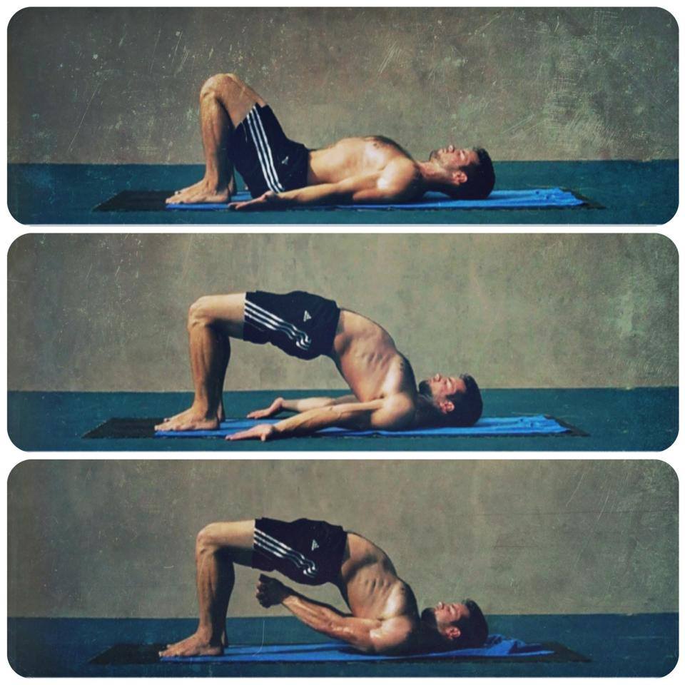Pose of the Week: Bridge - Man Flow Yoga