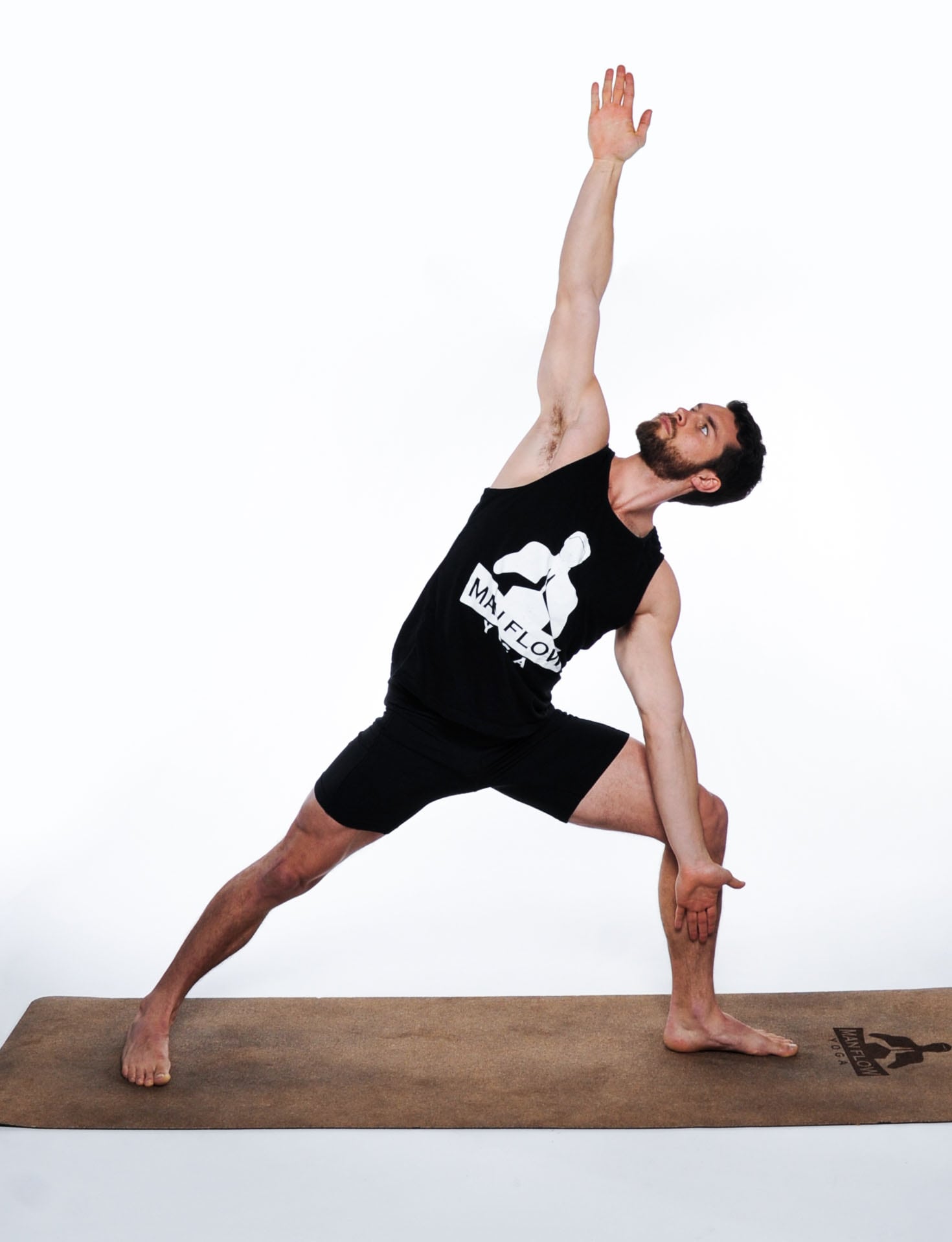 Side Angle - Man Flow Yoga