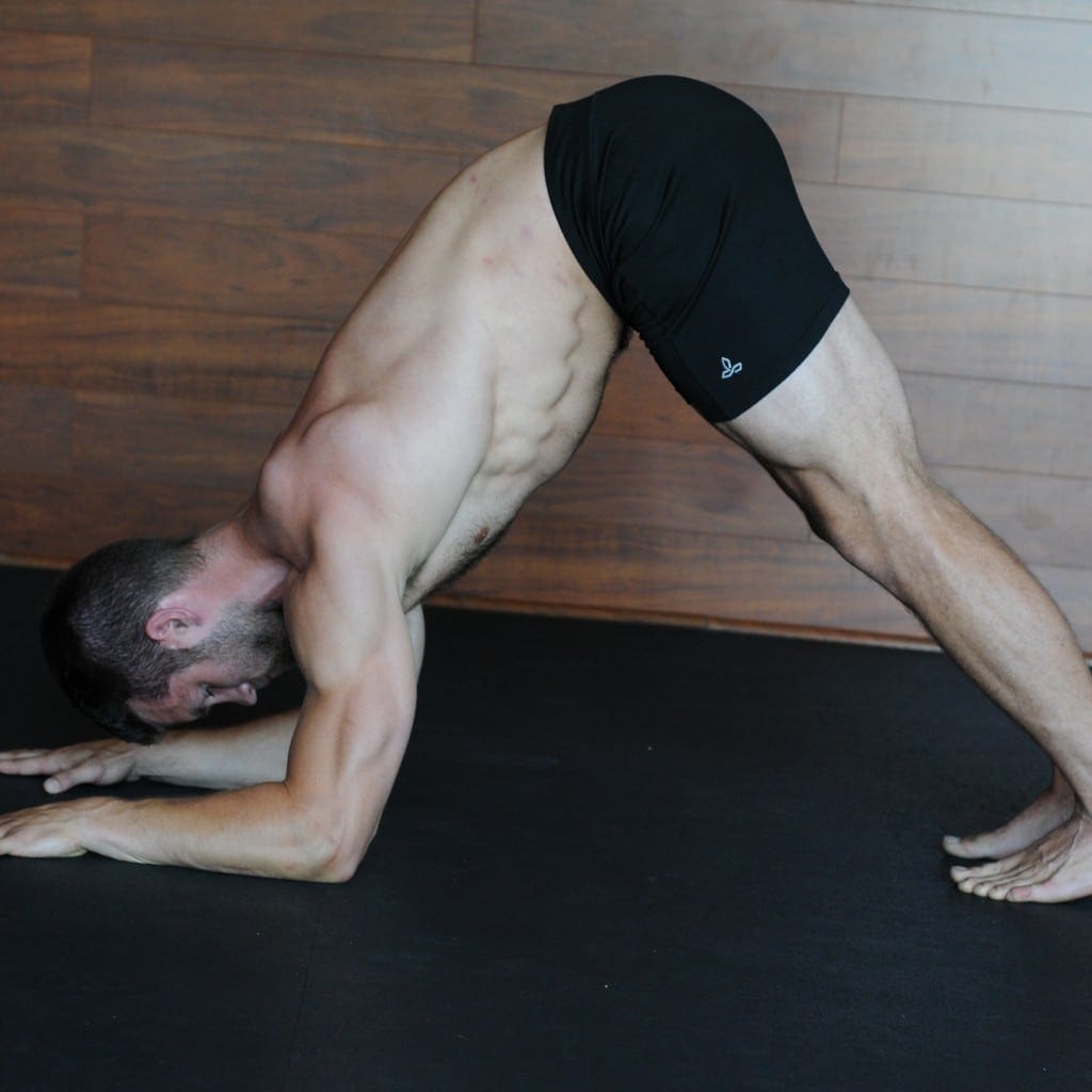 Yoga Poses for Men - Dolphin Pose