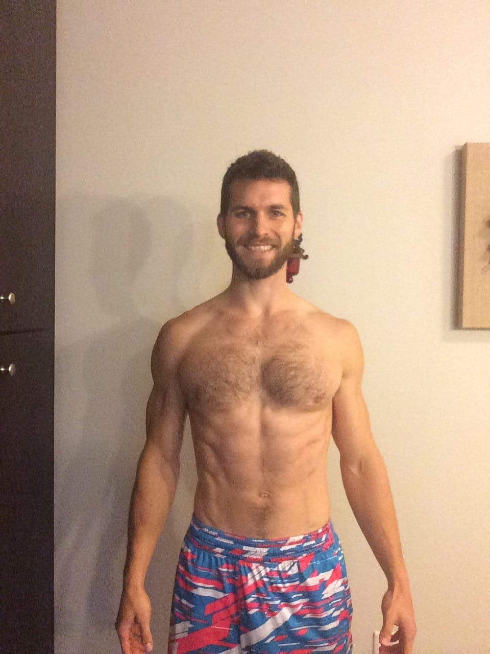 Ignite Challenge Before & After Man Flow Yoga