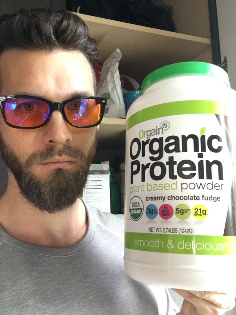 Fitness Gifts for Men - Organic Protein Powder