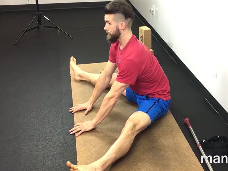 Yoga for Lacrosse - Seated V Stretch