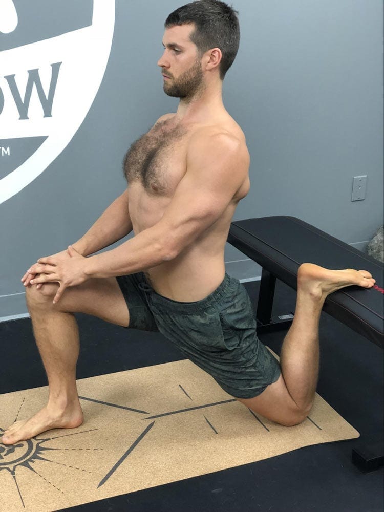 Couch Stretch - Stretching Routine to Counter Sitting