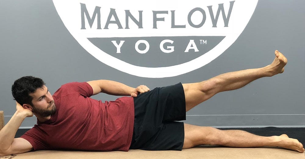 Exercises to Improve Balance: Side Lying Hip Abduction with Toes Facing Up For Core & Balance