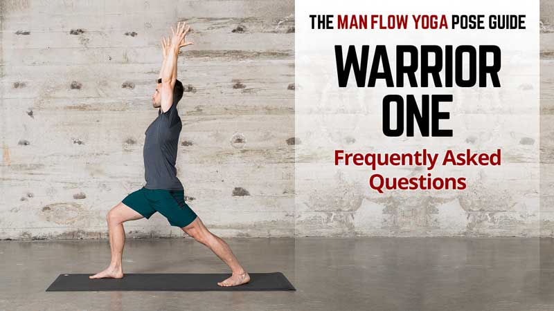 Man Flow Yoga Pose Guide - Warrior One: FAQs - Photo credit 2018 Dennis Burnett Photography
