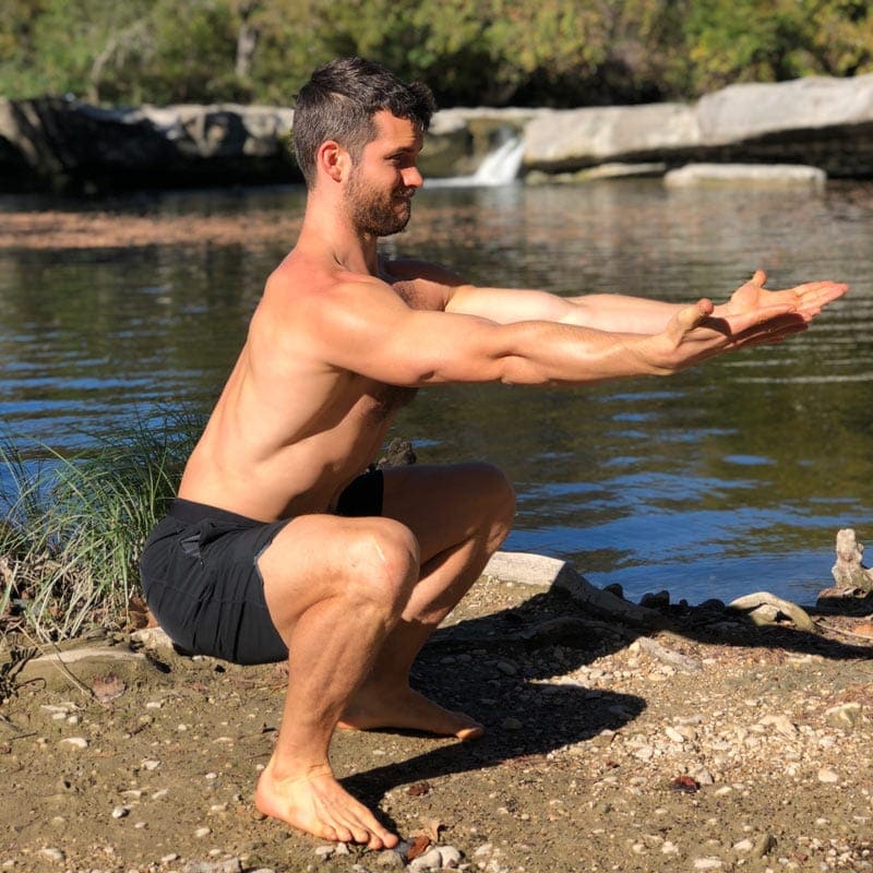  how often should you do yoga - Deep Squat for men