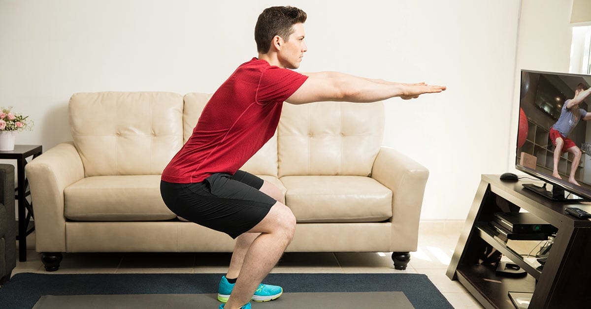 Effective, Low-Impact Fitness for Strength & Flexibility - Squats at home