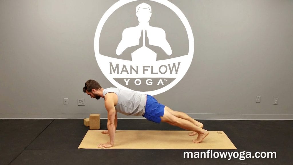 Plank Pose for core