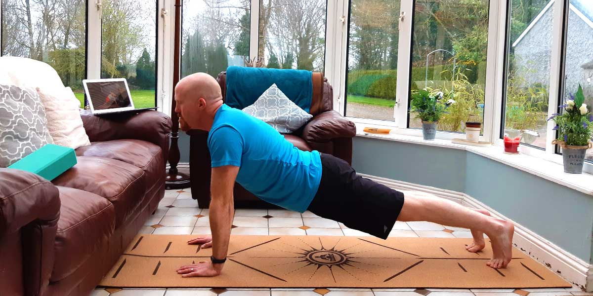 Core strengthening exercises - High plank
