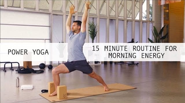 Power Yoga - 15 Minute Routine for Morning Energy