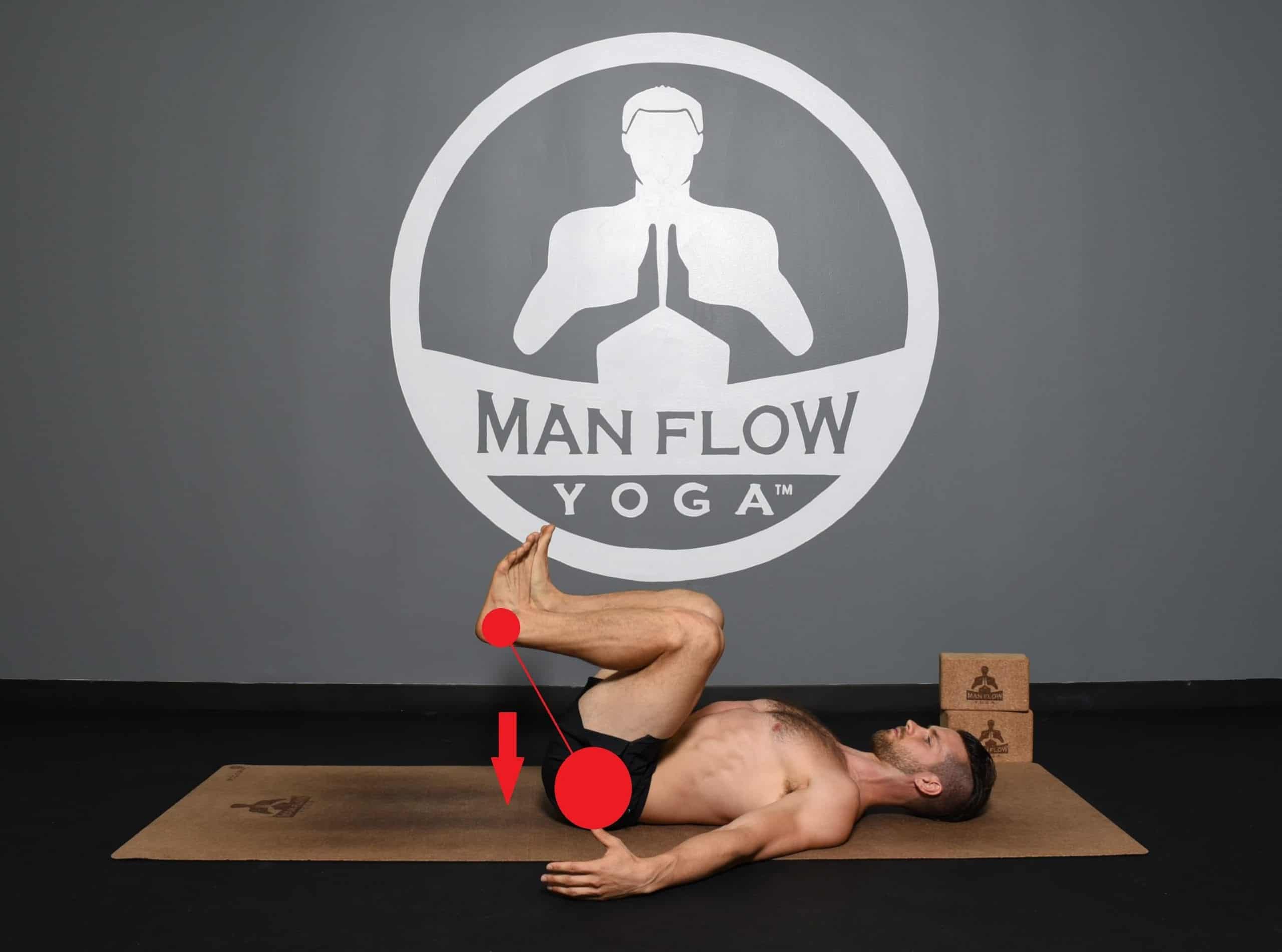 Supine Leg Squat Modification for How Long Should You Hold A Yoga Pose