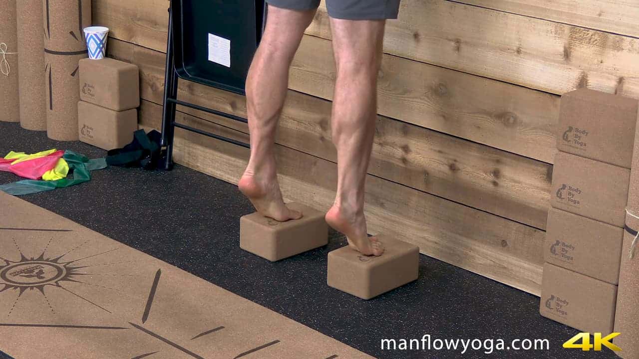 Yoga for Plantar Fasciitis - Double Leg Heel Raise