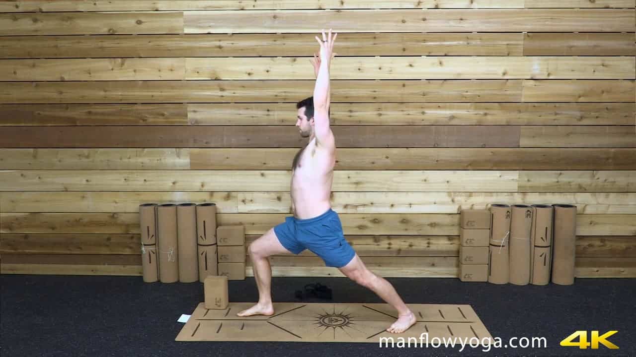 Yoga for Plantar Fasciitis - Warrior 1