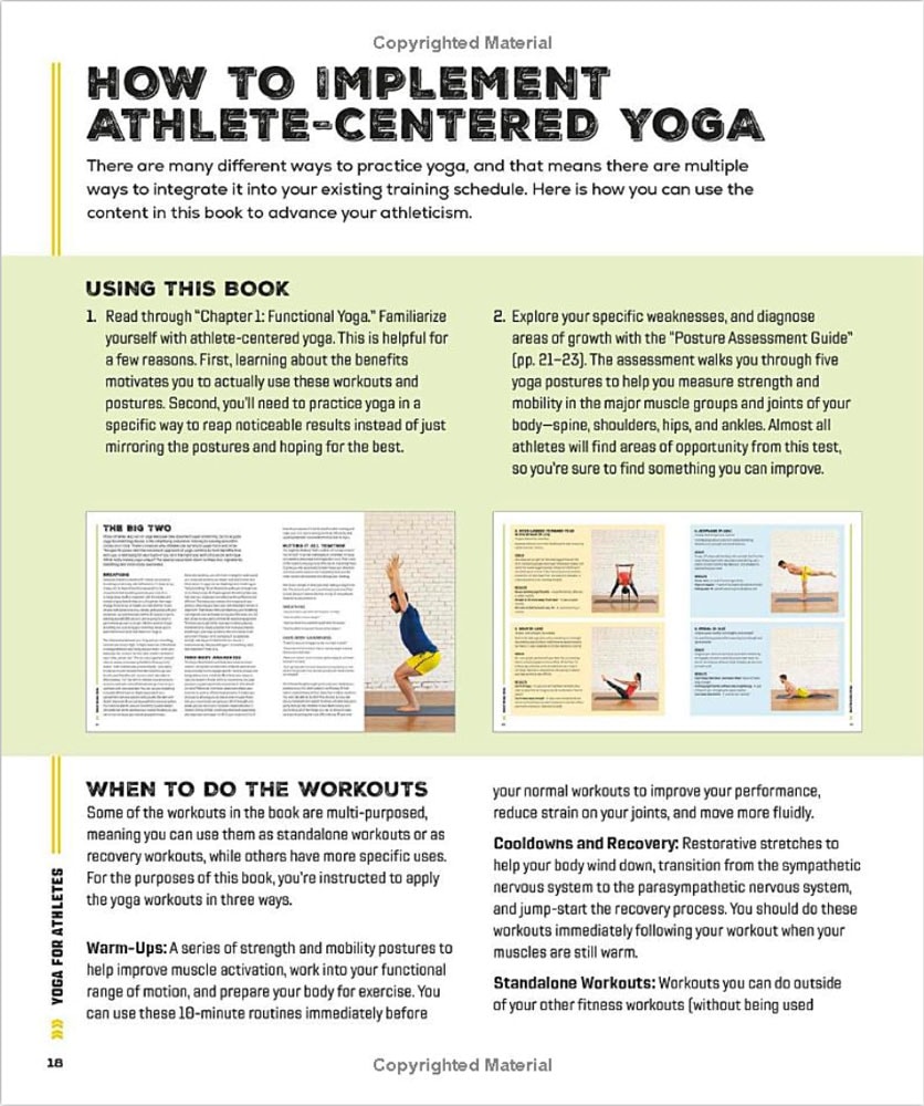 Yoga for Athletes Excerpt: How to implement Athlete centered Yoga