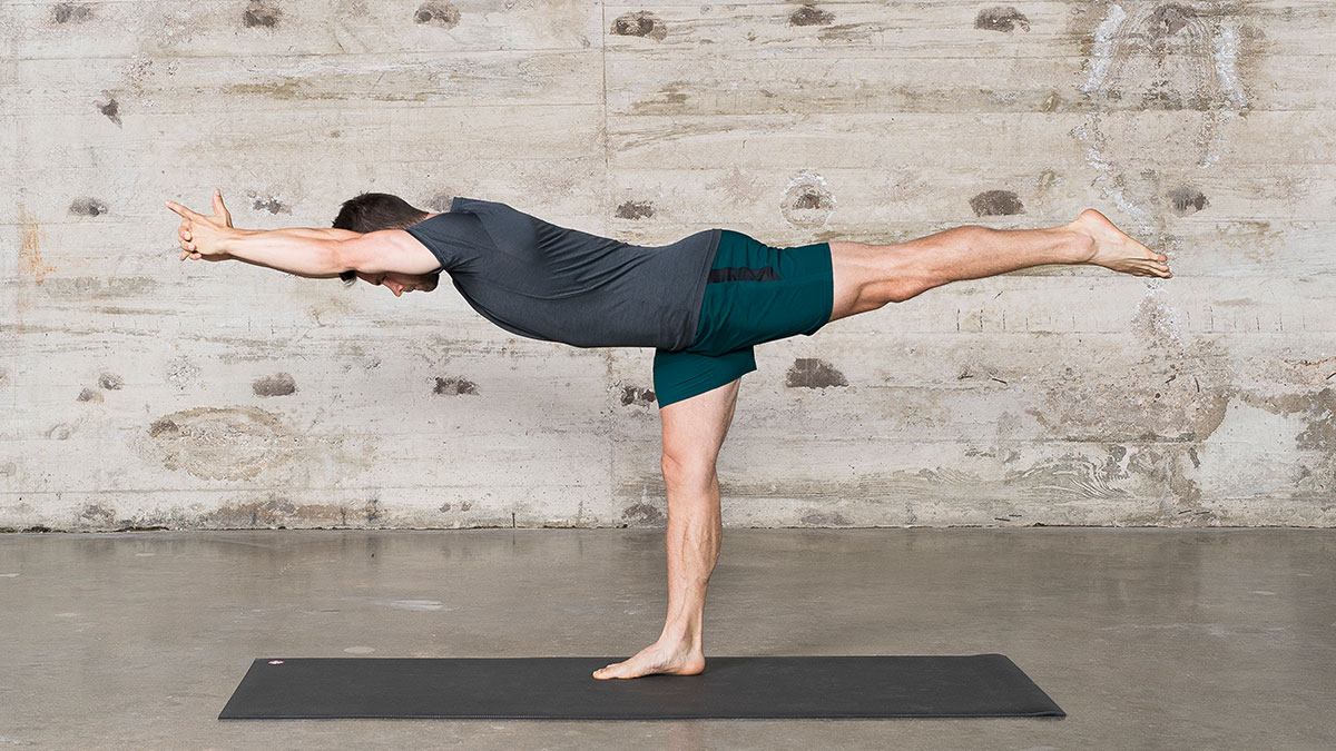 Warrior Pose - Yoga and Bodybuilding