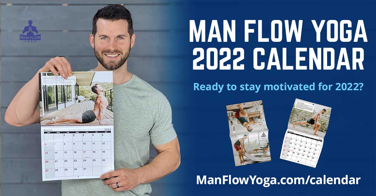 Man Flow Yoga 2022 Calendar