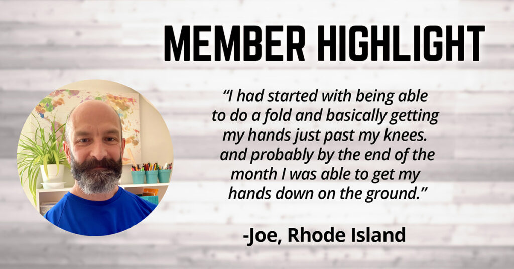 Member Highlight: Joe, Rhode Island