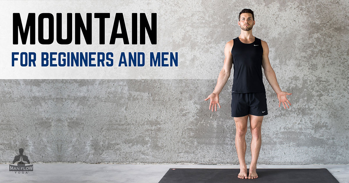 Mountain Pose for beginners and men