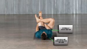 Figure Four Yoga Pose for Beginners and Men | A Step-by-Step Tutorial ...