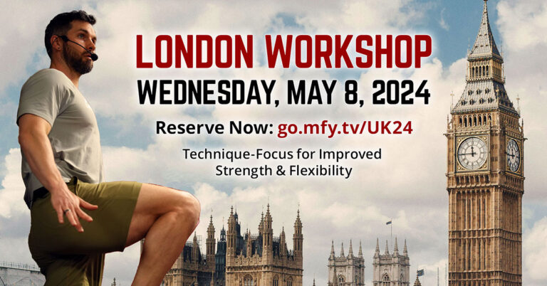 London Workshop: Technique-Focus for Improved Strength & Flexibility (Wednesday, May 8, 2024)