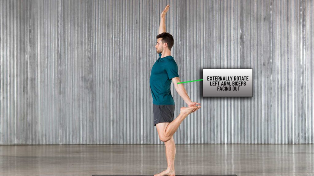 Standing Bow Pose - Step 2