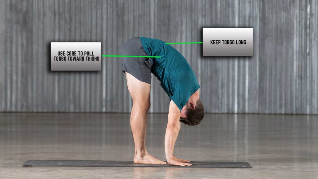 Half Sun Salutation - Step 2