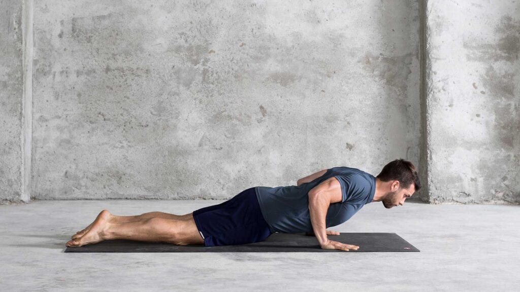 Low Plank Pose Modification