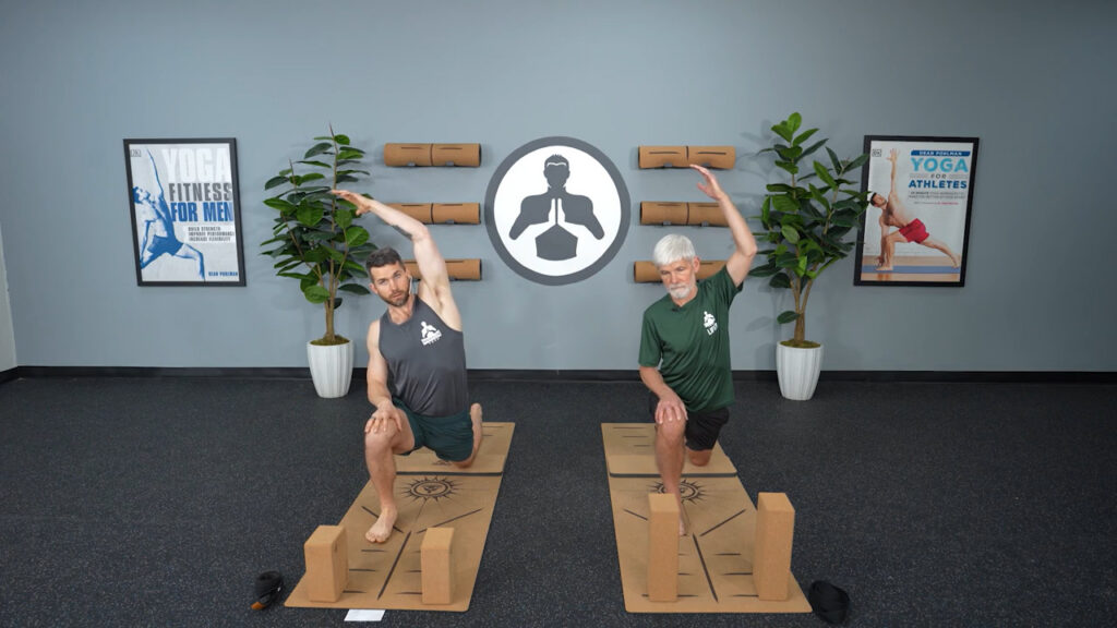 Low Lunge with a Side Bend