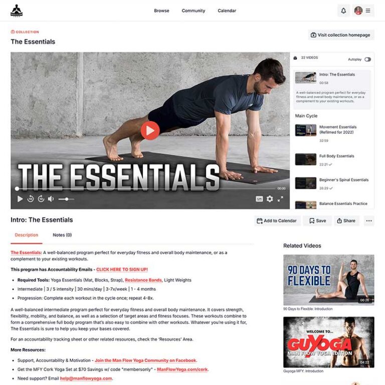 targeted yoga programs covering pain elimination to athletic performance and everything in between