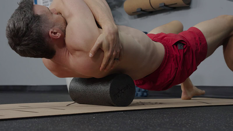 The 5 Best Mobility Tools for Men Over 40 (Under $50) - Foam Roller - Back Use