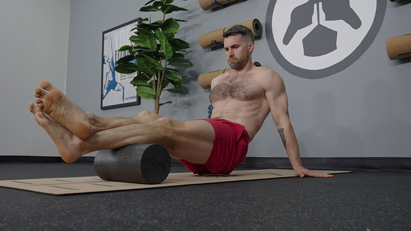 The 5 Best Mobility Tools for Men Over 40 (Under $50) - Foam Roller - Calf Use