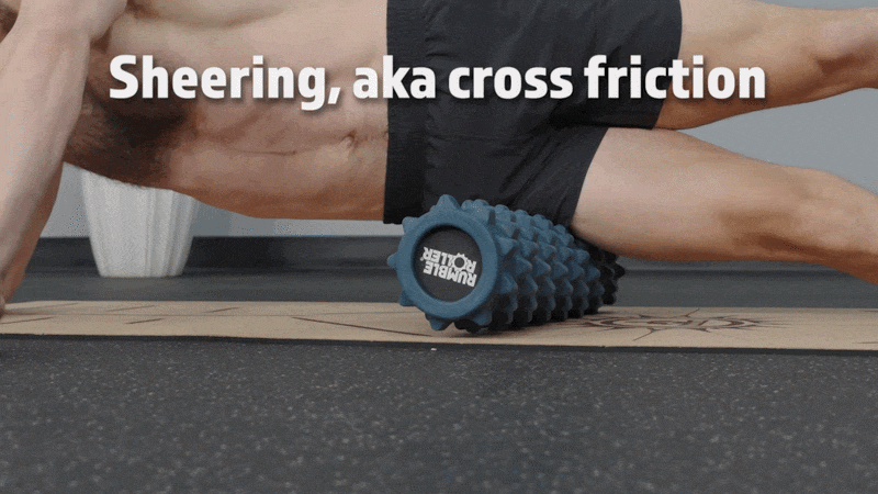 The 5 Best Mobility Tools for Men Over 40 (Under $50) - Foam Roller - Sheering AKA Cross-Friction on Hips