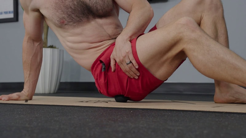 The 5 Best Mobility Tools for Men Over 40 (Under $50) - Lacrosse Ball - Glute Use