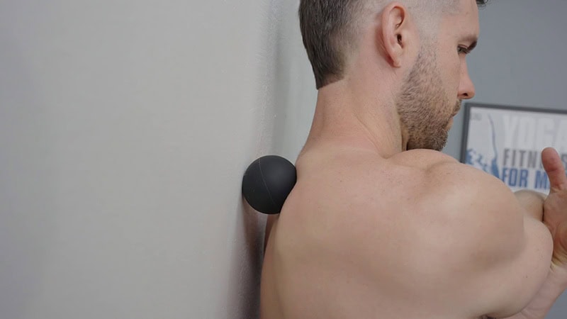 The 5 Best Mobility Tools for Men Over 40 (Under $50) - Lacrosse Ball - Shoulder Use
