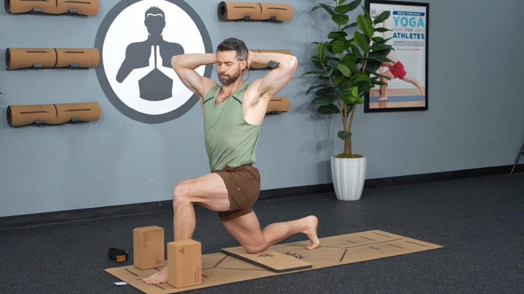 Step 3: Low Lunge with Spinal Twists