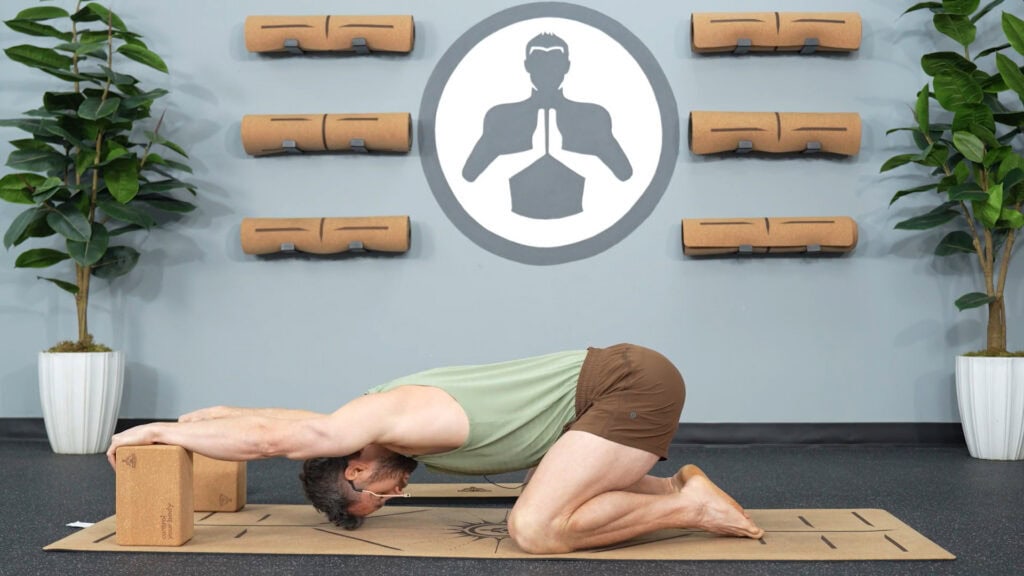 Step 2: Supported Child’s Pose