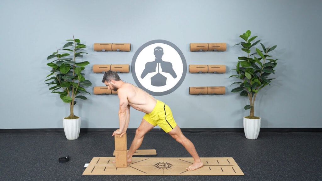 Inflexible Men: Try This Lower Body Yoga - Pose 2: Pyramid Stretch Inflexible Men: Try This Lower Body Yoga - Pose 2: Pyramid Stretch