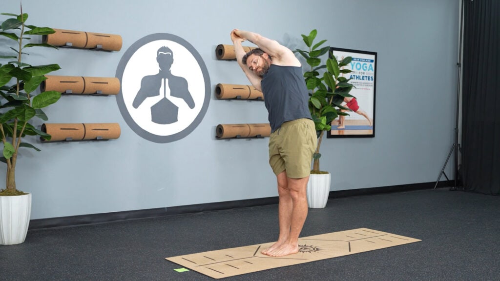 Top 7 Yoga Poses for Men Over 40: Standing Side Bend Top 7 Yoga Poses for Men Over 40: Standing Side Bend