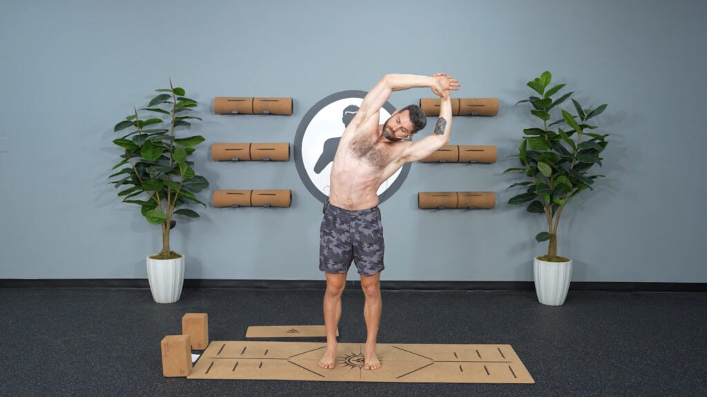 Stiff Shoulders? Here is a Quick 10-Minute Routine That Actually Works - Standing Side Bend