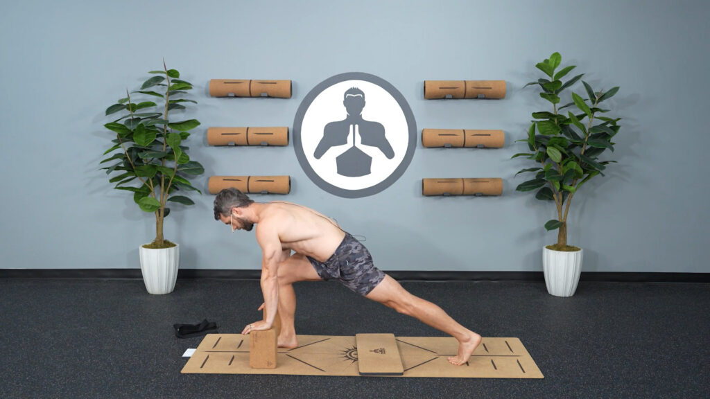 Yoga For Sarcopenia - Supported Lunge