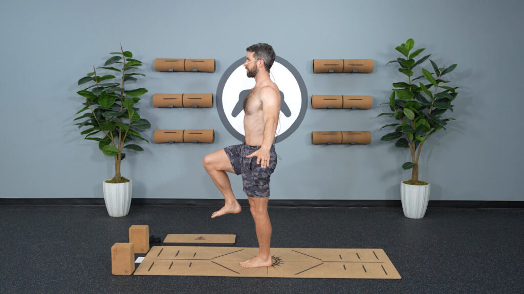 Yoga For Sarcopenia - Standing March Hold